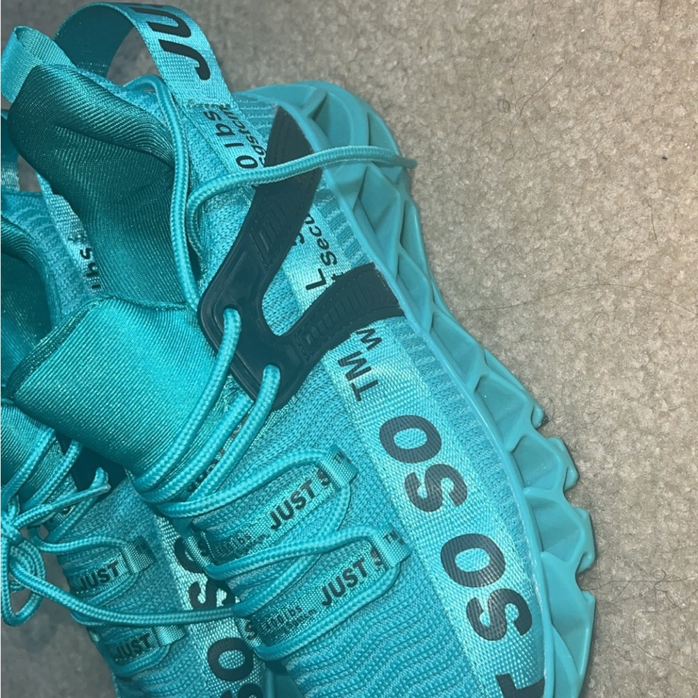 Kids Turquoise Athletic Shoes